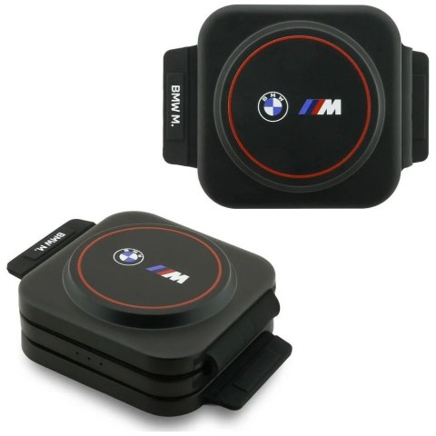 Ładowarka indukcyjna 3w1 BMW M Qi2 15W Print Logo czerwona