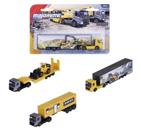 Majorette Ciężarówki Volvo Budowlane MIX