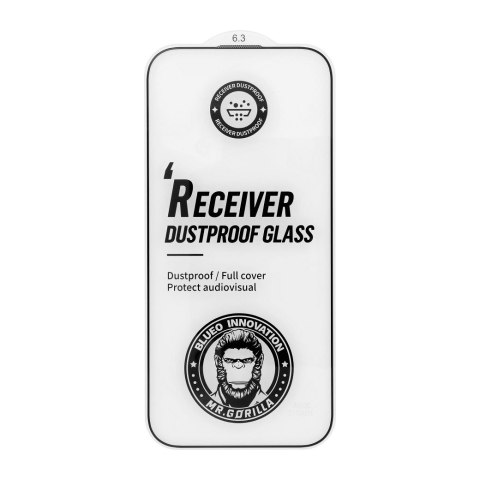 Szkło Hartowane 5D do iPhone 18 PRO Mr. Monkey Glass (Large Arc Edge Strong Dustproof) czarne