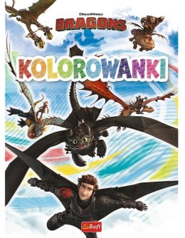 Jak wytresować smoka. Kolorowanki TREFL