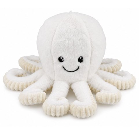 Pluszowa Ośmiornica Maskotka Przytulanka Sprężyste Macki Biała 30 cm