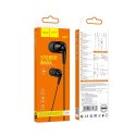Słuchawki przewodowe douszne Jack 3,5 mm Hoco M97 czarne