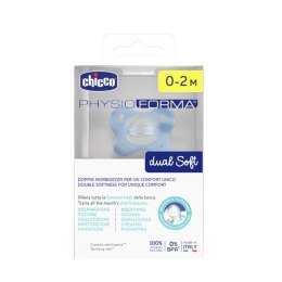Smoczek PhysioForma Dual Soft niebieski 0-2m