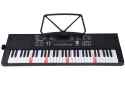 Organy KEYBOARD KLASYCZNY 61-klawiszy w dotyku jak drewno + mikrofon IN0184
