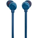 Słuchawki przewodowe douszne USB C JBL Tune 310C niebieskie
