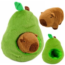 Zielone Awokado z Kapibarą 2w1 Pluszowe Maskotka Przytulanka 35 cm
