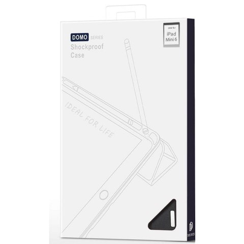 DUX DUCIS etui DOMO składane z miejscem na rysik do iPad mini 7/6 czarne