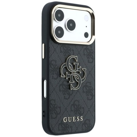 GUESS futerał do IPHONE 18 Pro / 17 Pro GUE005481 (PU FW Resin Logo) czarny