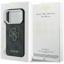 GUESS futerał do IPHONE 18 Pro / 17 Pro GUE005481 (PU FW Resin Logo) czarny