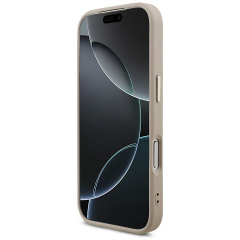 GUESS futerał do IPHONE 18 Pro / 17 Pro GUE005487 (PU W/ Big 4G Classic Logo) różowy złoty