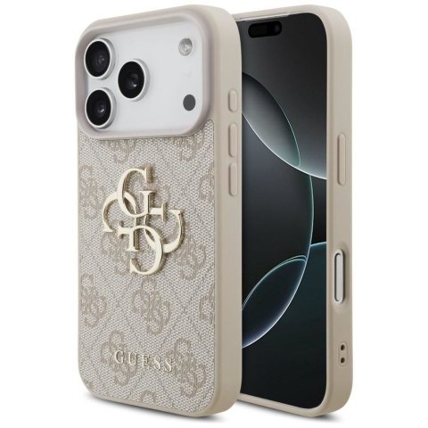 GUESS futerał do IPHONE 18 Pro / 17 Pro GUE005597 (4G PU Big Logo) różowy