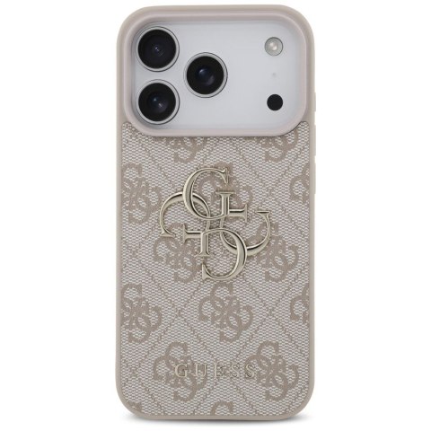 GUESS futerał do IPHONE 18 Pro / 17 Pro GUE005597 (4G PU Big Logo) różowy