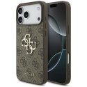GUESS futerał do IPHONE 18 Pro / 17 Pro GUE005601 (4G PU Big Logo) brązowy