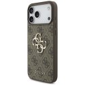 GUESS futerał do IPHONE 18 Pro / 17 Pro GUE005601 (4G PU Big Logo) brązowy