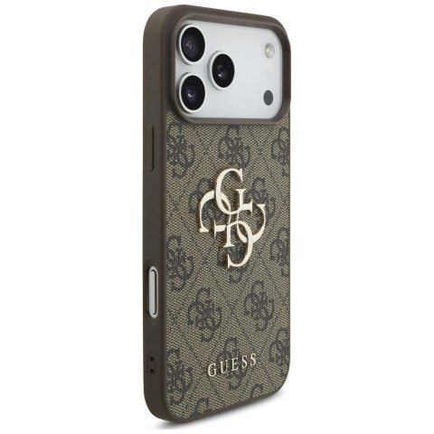 GUESS futerał do IPHONE 18 Pro / 17 Pro GUE005601 (4G PU Big Logo) brązowy