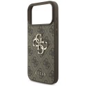 GUESS futerał do IPHONE 18 Pro / 17 Pro GUE005601 (4G PU Big Logo) brązowy