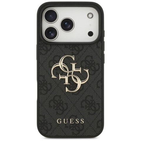 GUESS futerał do IPHONE 18 Pro / 17 Pro GUE005603 (4G PU Big Logo) czarny