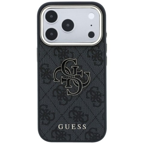 GUESS futerał do IPHONE 18 Pro Max / 17 Pro Max GUE005482 (PU FW Resin Logo) czarny