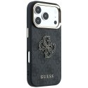GUESS futerał do IPHONE 18 Pro Max / 17 Pro Max GUE005482 (PU FW Resin Logo) czarny