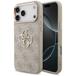 GUESS futerał do IPHONE 18 Pro Max / 17 Pro Max GUE005593 (PU W/ Big 4G Classic Logo) różowy złoty