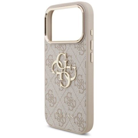 GUESS futerał do IPHONE 18 Pro Max / 17 Pro Max GUE005597 (4G PU Big Logo) różowy