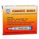 Marker Pisak Wodoodporny Permanentny Okrągła Końcówka Czarny