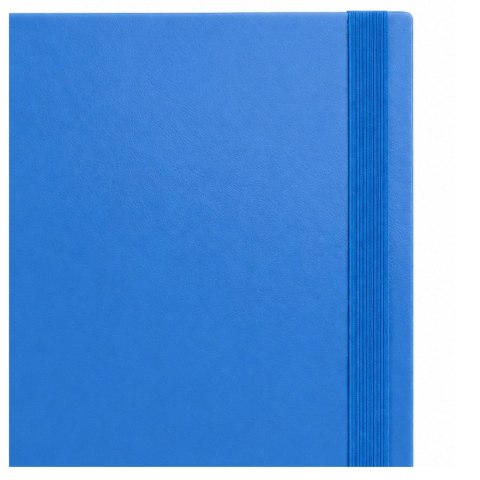 Teczka Skrzydłowa Na Dokumenty Z Gumką Twarda Biurowa Niebieska A4/4,5 cm