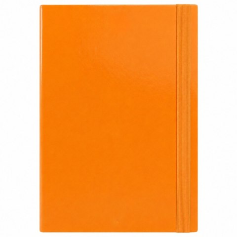 Teczka Skrzydłowa Na Dokumenty Z Gumką Twarda Biurowa Pomarańczowa A4/4,5 cm