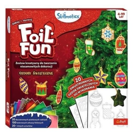 Zestaw Skillmatics Foil Fun Ozdoby ŚwiąteczneTREFL