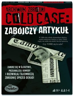 Cold case Archiwum Zbrodni: Zabójczy artykuł