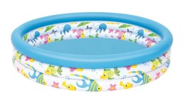 Dmuchany Basen Brodzik Rybki dla dzieci BESTWAY 122x25cm