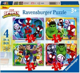 Puzzle 2D 4w1: Spidey & Friends