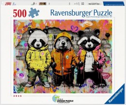 Puzzle 2D 500 Futrzani przyjaciele