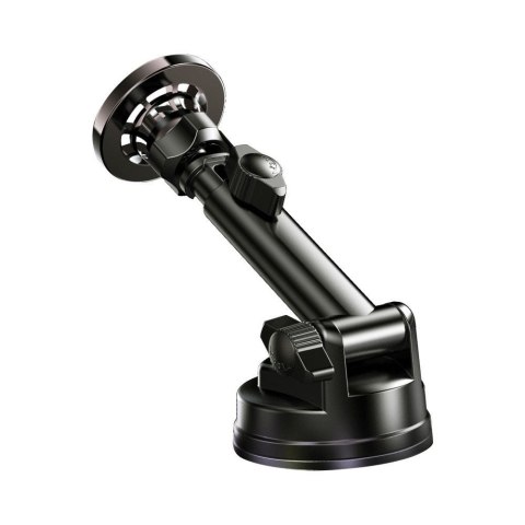 Uchwyt na telefon do samochodu magnetyczny zgodny z MagSafe Forcell F-Grip PrecisionX do szyby / deski / kratki czarny