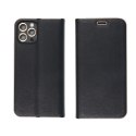 Etui z klapką na Huawei P SMART Luna Book Gold czarne