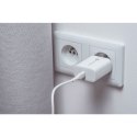 Ładowarka sieciowa do telefonu Forcell F-Energy USB C QC4.0 PD 3A 25W + kabel USB C do USB C TFK-TC-25WPD biała