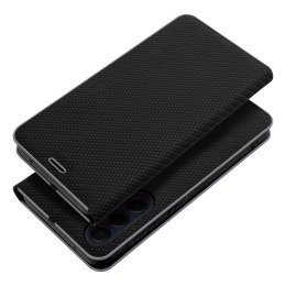 Etui z klapką na Samsung A13 5G / A04S Luna Book Carbon czarne