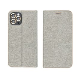 Etui z klapką na Samsung A16 5G Luna Book Gold srebrne