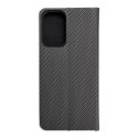 Etui z klapką na Samsung A23 5G Luna Book Carbon czarne