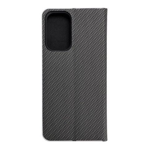 Etui z klapką na Samsung A23 5G Luna Book Carbon czarne