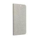 Etui z klapką na Samsung S25 Luna Book Gold srebrne