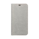 Etui z klapką na Samsung S25 Luna Book Gold srebrne