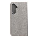 Etui z klapką na Samsung S25 Luna Book Gold srebrne