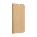 Etui z klapką na Samsung S25 Luna Book Gold złote