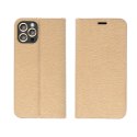 Etui z klapką na Samsung S25 Luna Book Gold złote