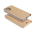 Etui z klapką na Samsung S25 Luna Book Gold złote