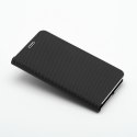 Etui z klapką na Samsung S25 ULTRA Luna Book Carbon czarne