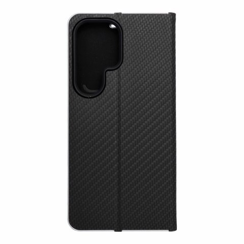 Etui z klapką na Samsung S25 ULTRA Luna Book Carbon czarne