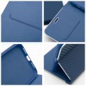 Etui z klapką na Samsung S26 Luna Book Carbon niebieskie