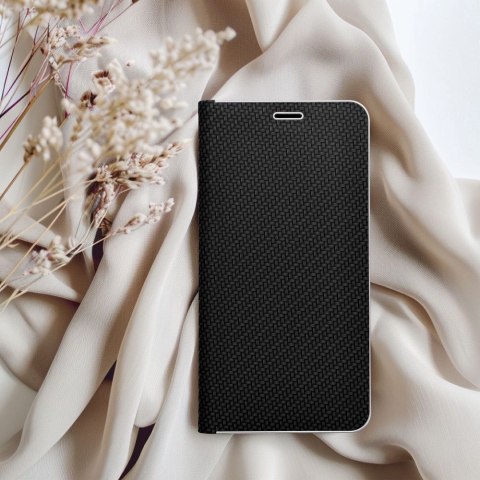 Etui z klapką na Samsung S26 ULTRA Luna Book Carbon czarne